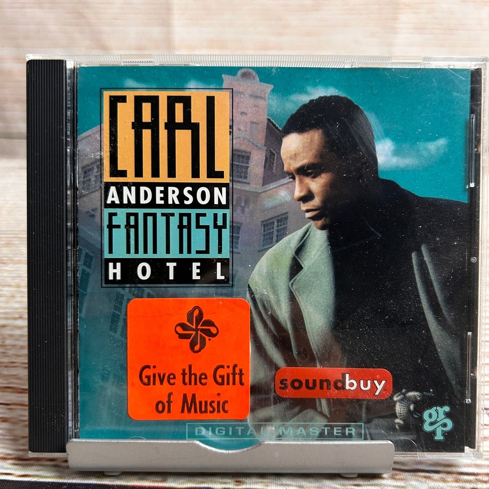 Carl Anderson Fantasy Hotel CD 1992 GRP Records Smooth Jazz R&B